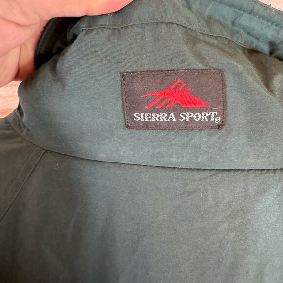 Sierra Sport Green Fleece Full Zip Jacket "Saranac" Size XL - Picture 5 of 8
